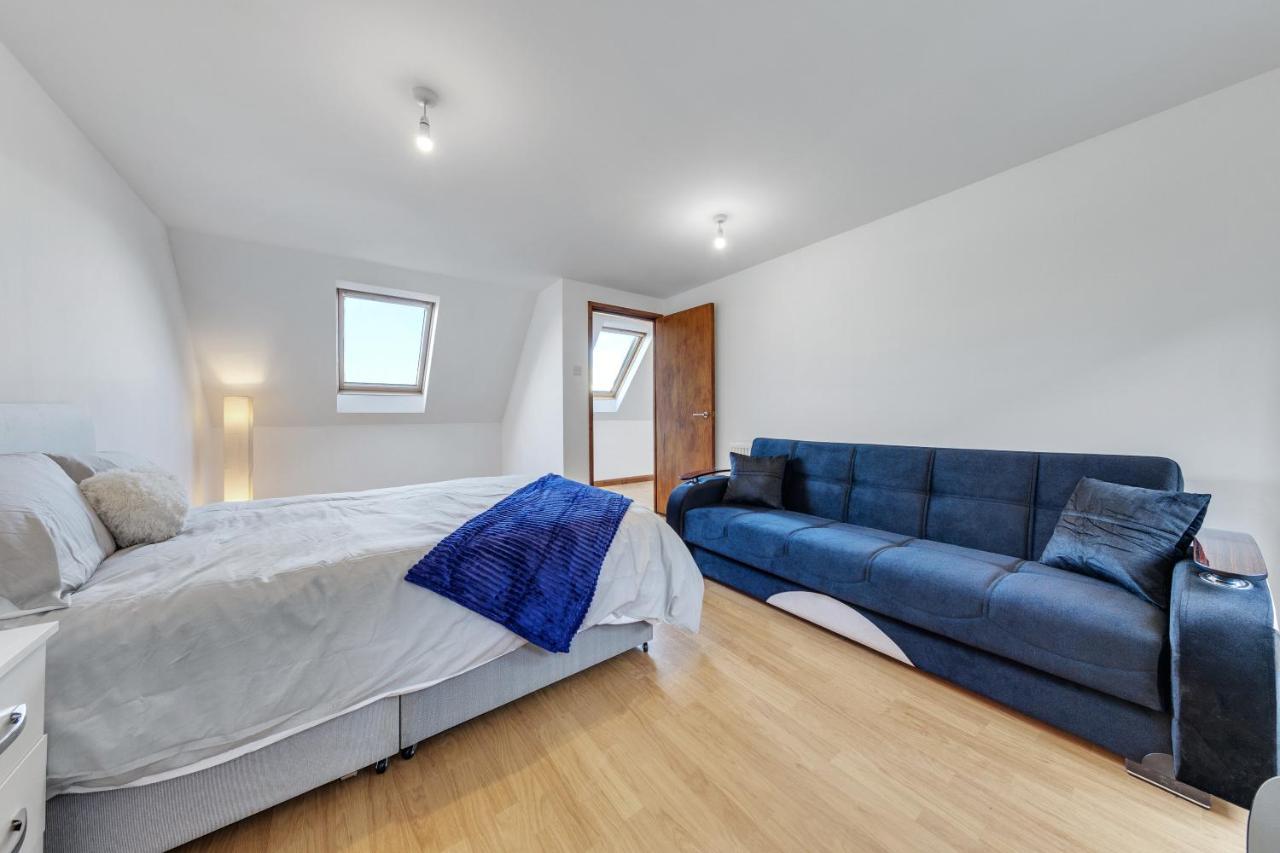 Cozy 1 Bed/Sleep 3/ London Apartment Bagian luar foto