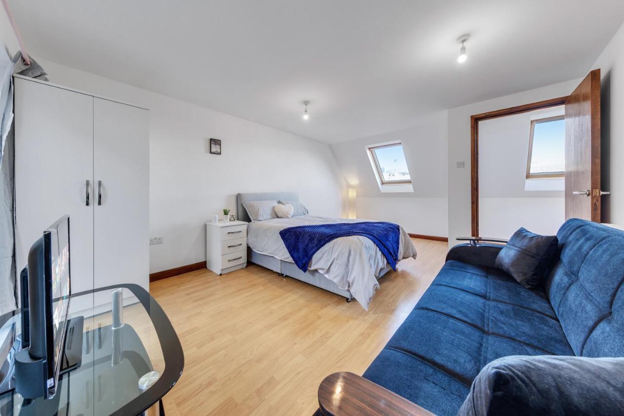Cozy 1 Bed/Sleep 3/ London Apartment Bagian luar foto
